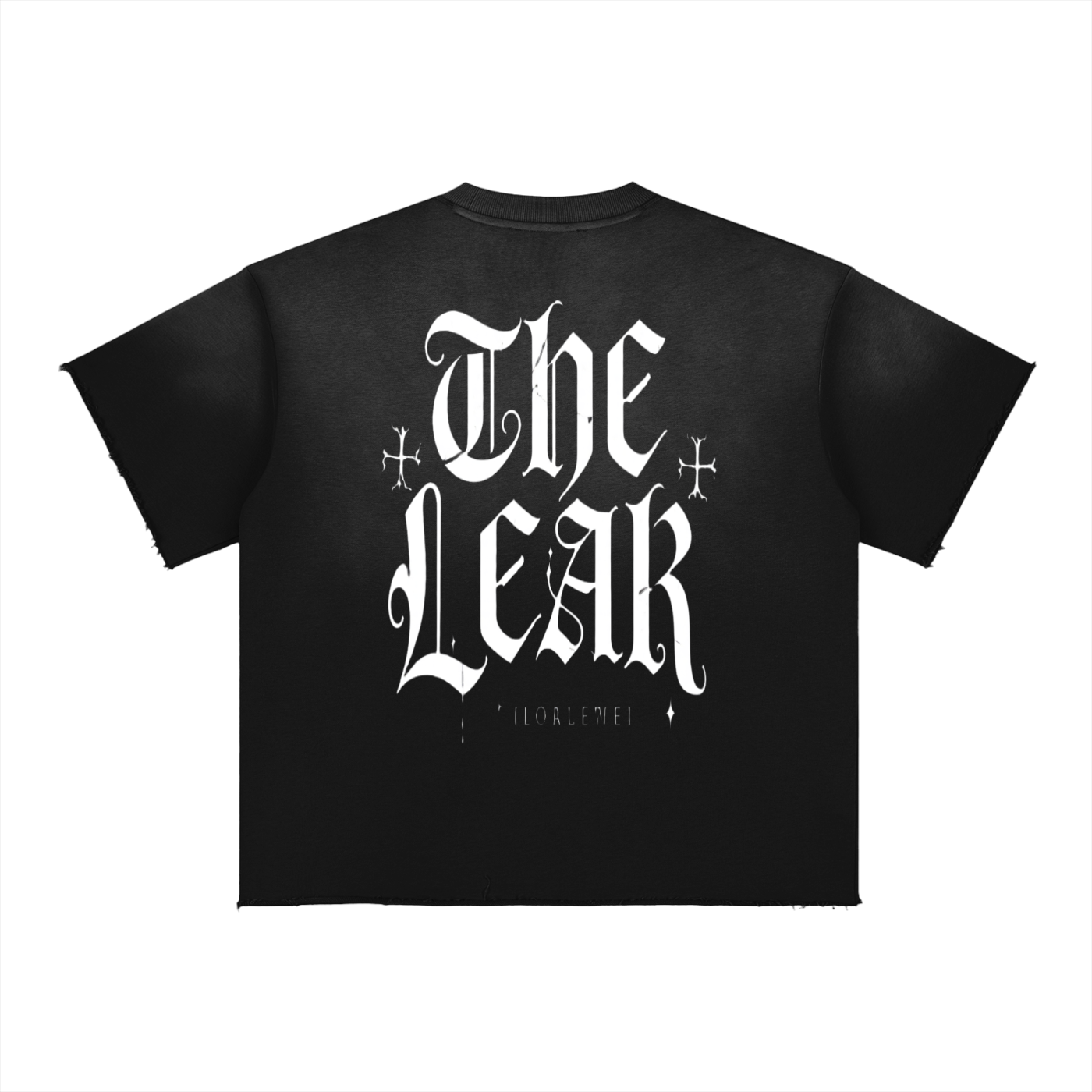 Sun Fade Raw Edge T-Shirt