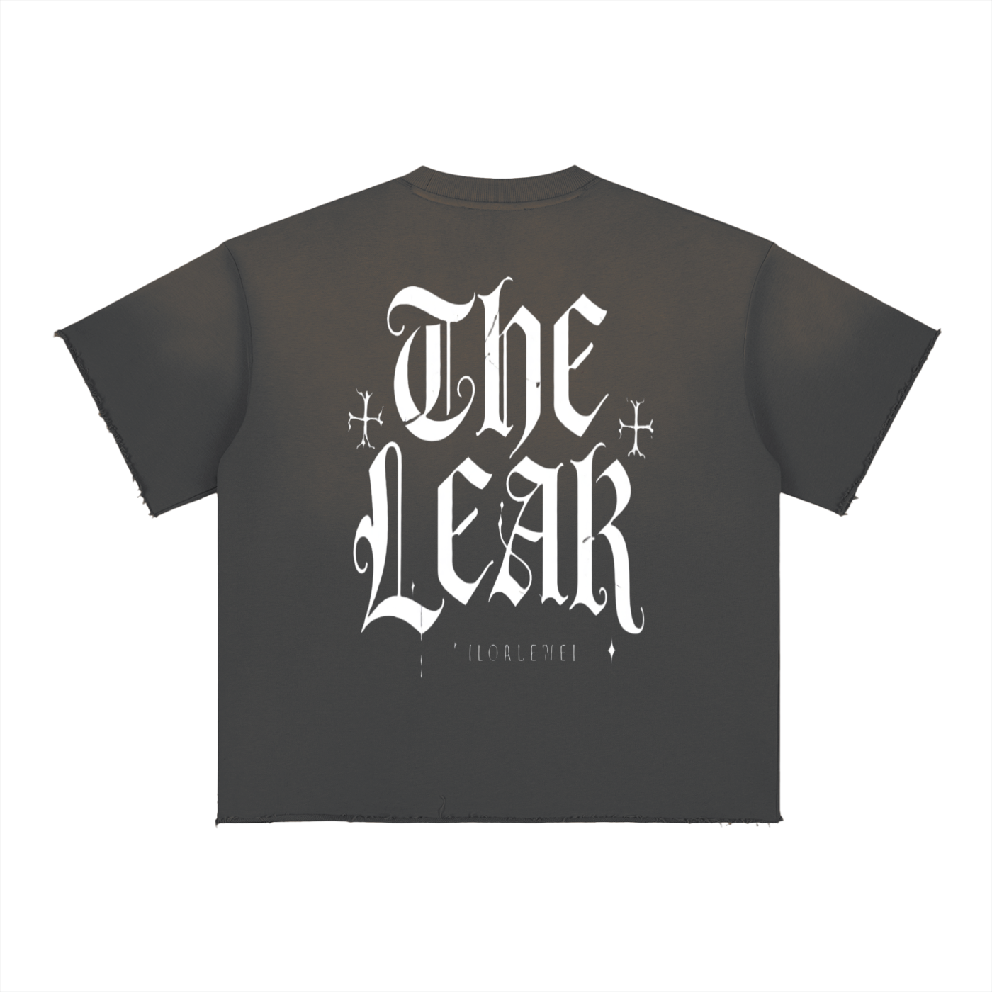 Sun Fade Raw Edge T-Shirt