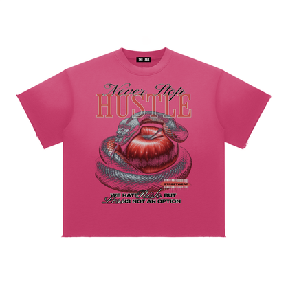 Sun Fade Raw Edge T-Shirt