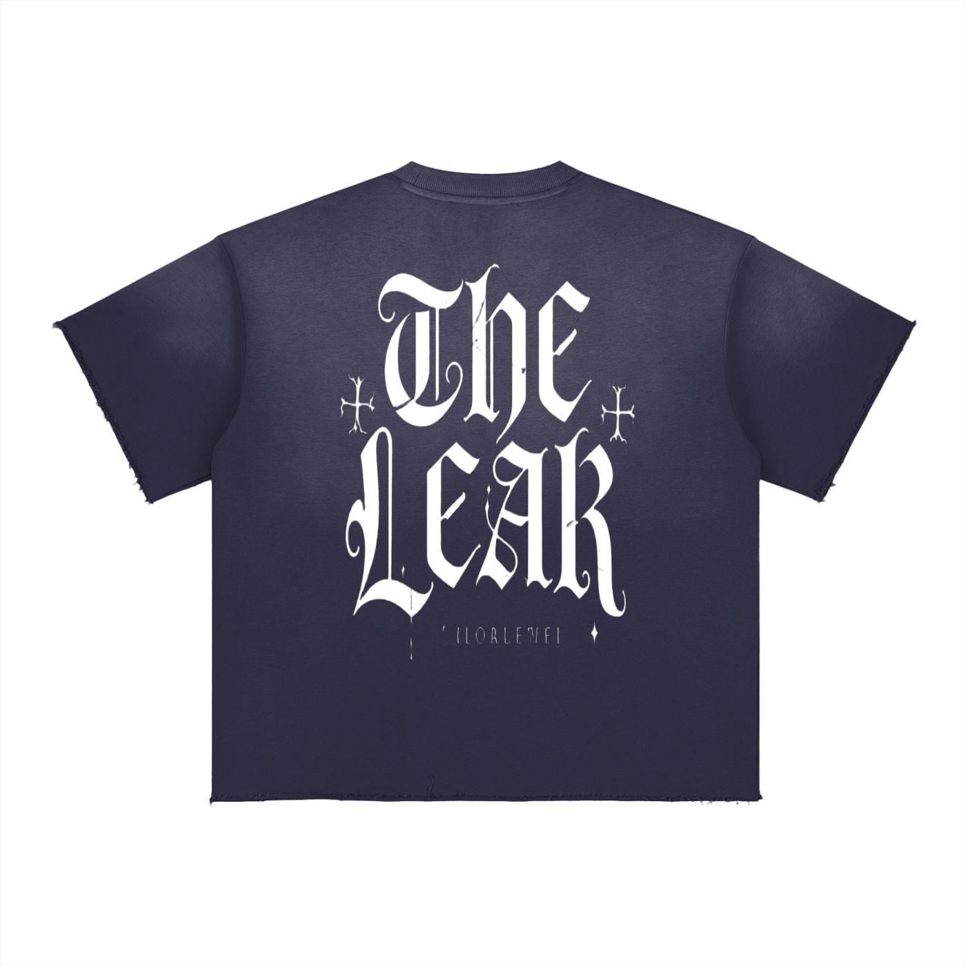 Sun Fade Raw Edge T-Shirt