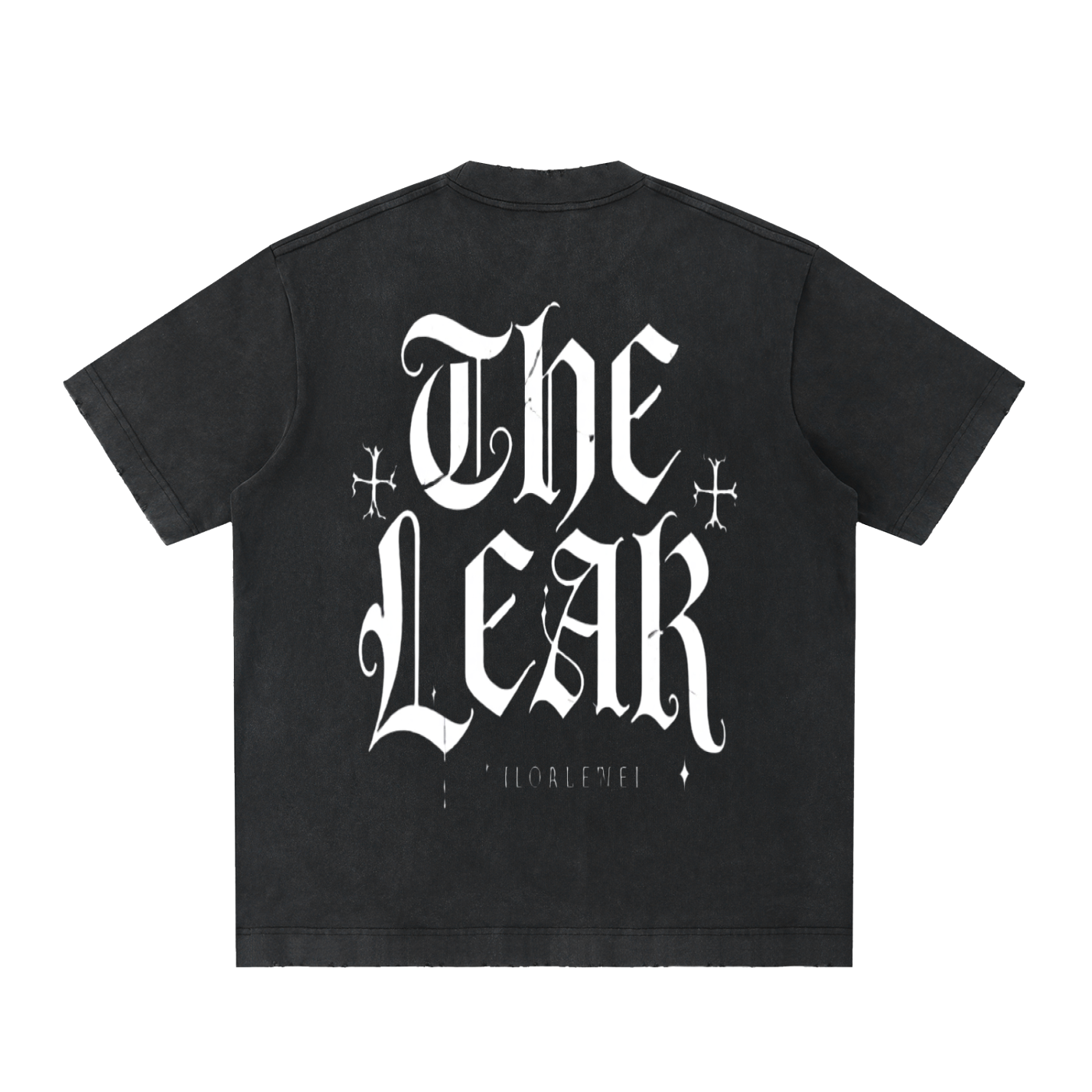 Heavyweight Vintage Washed Frayed T-Shirt