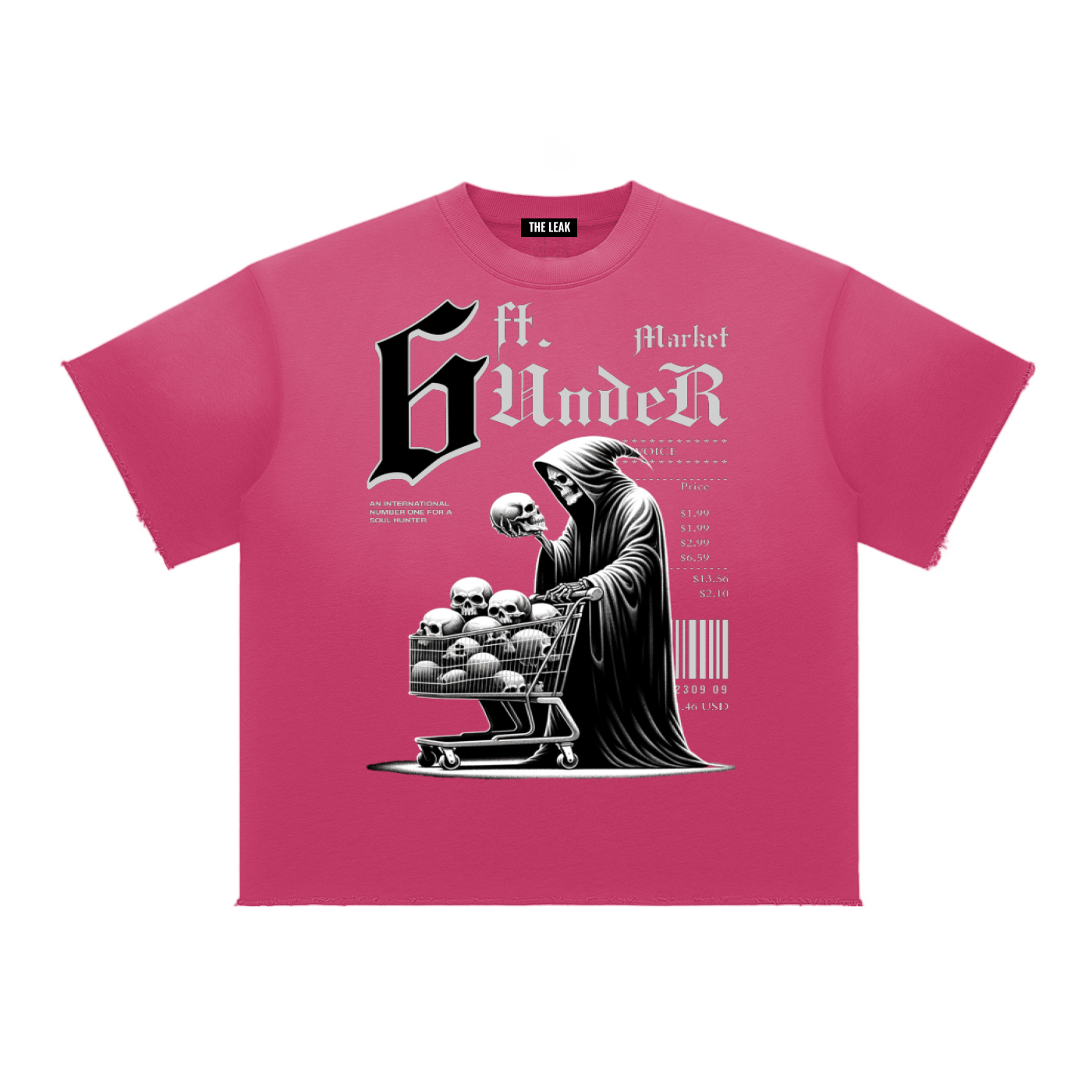 Sun Fade Raw Edge T-Shirt