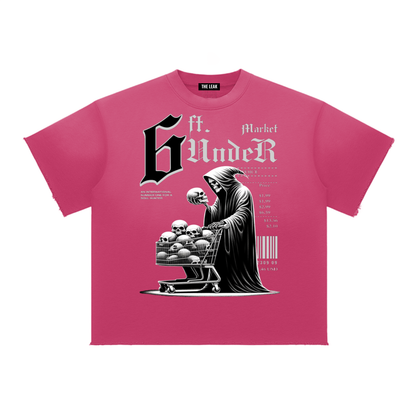 Sun Fade Raw Edge T-Shirt