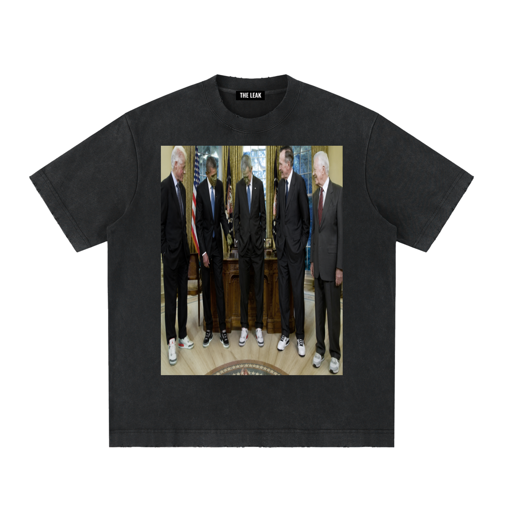 Heavyweight Vintage Washed Frayed T-Shirt