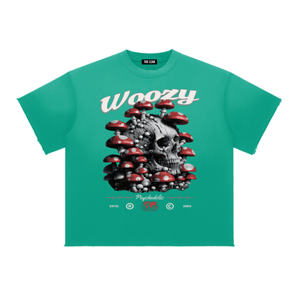 Sun Fade Raw Edge T-Shirt
