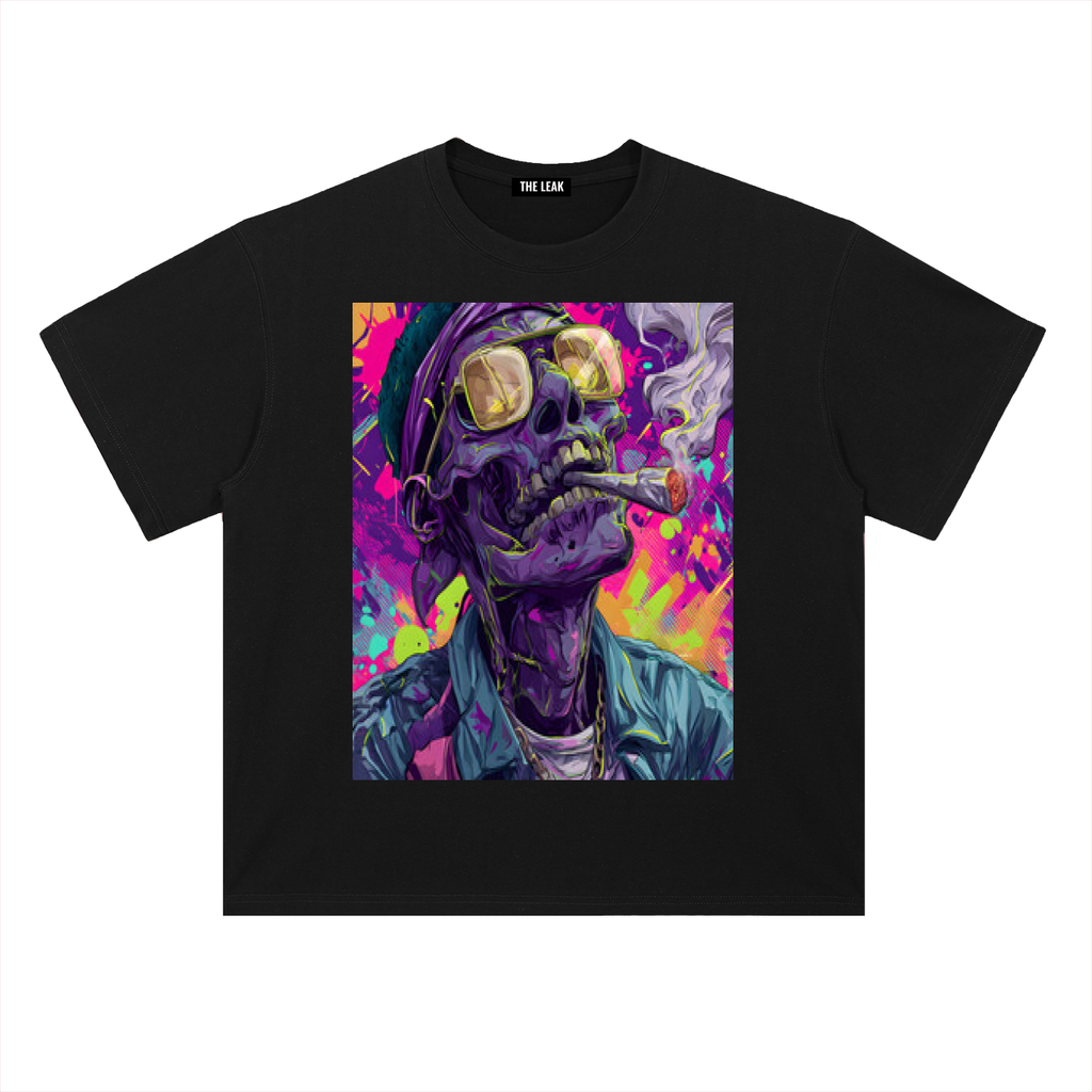 Heavyweight Drop Shoulder Cotton T-Shirt