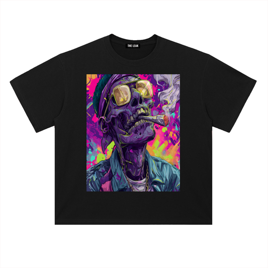 Heavyweight Drop Shoulder Cotton T-Shirt