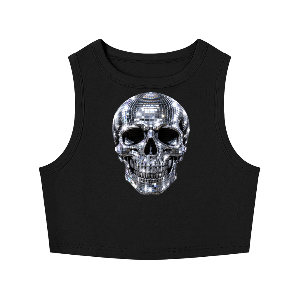 Women's Tight Crewneck Crop Tank Top