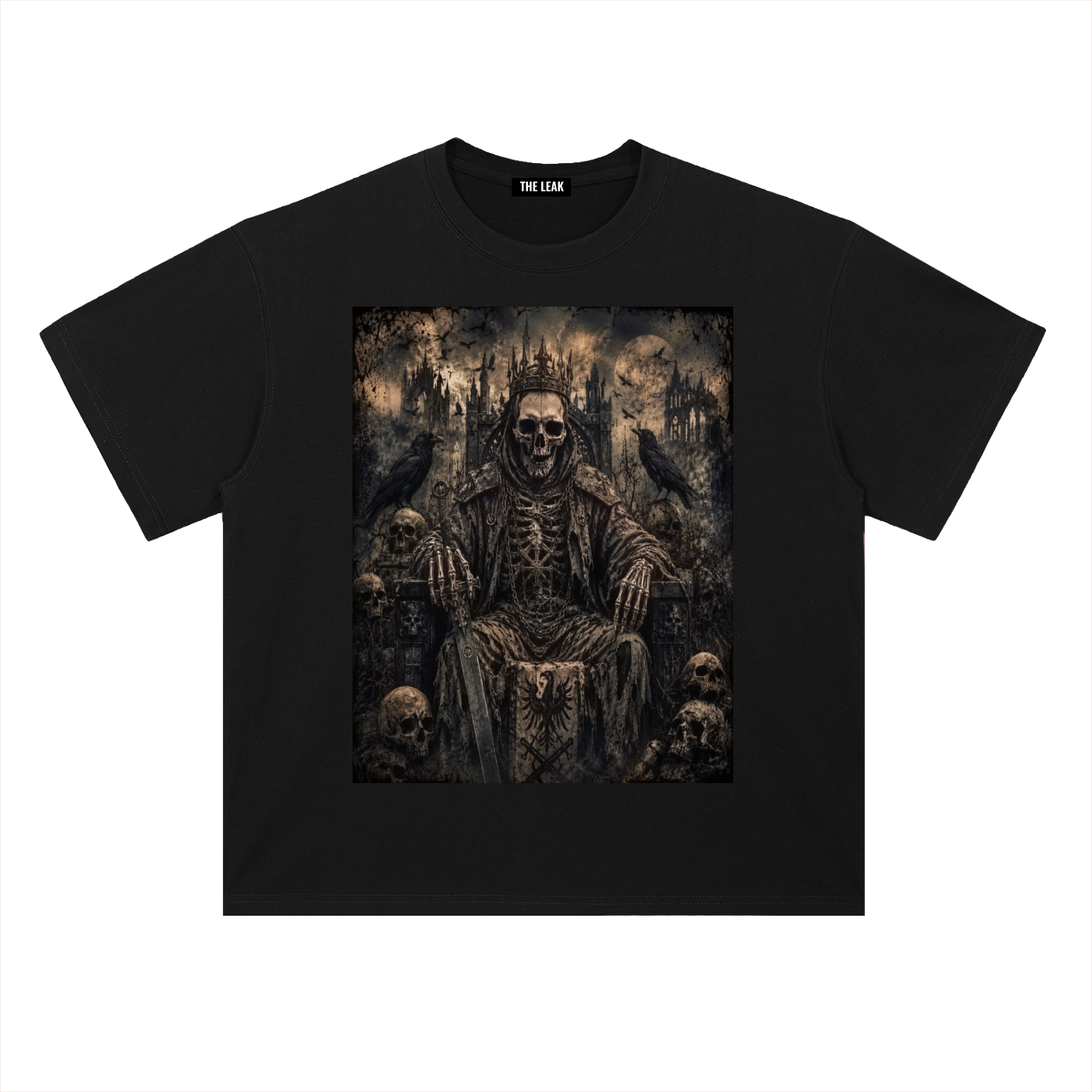 Heavyweight Drop Shoulder Cotton T-Shirt