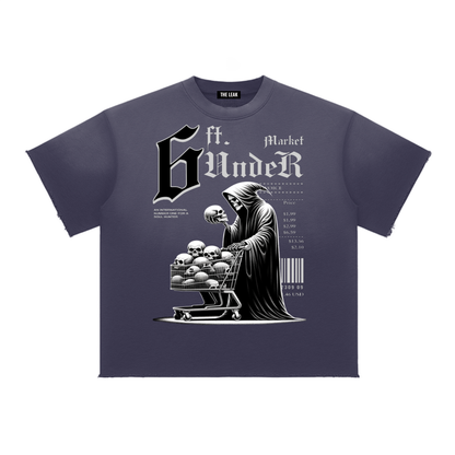 Sun Fade Raw Edge T-Shirt