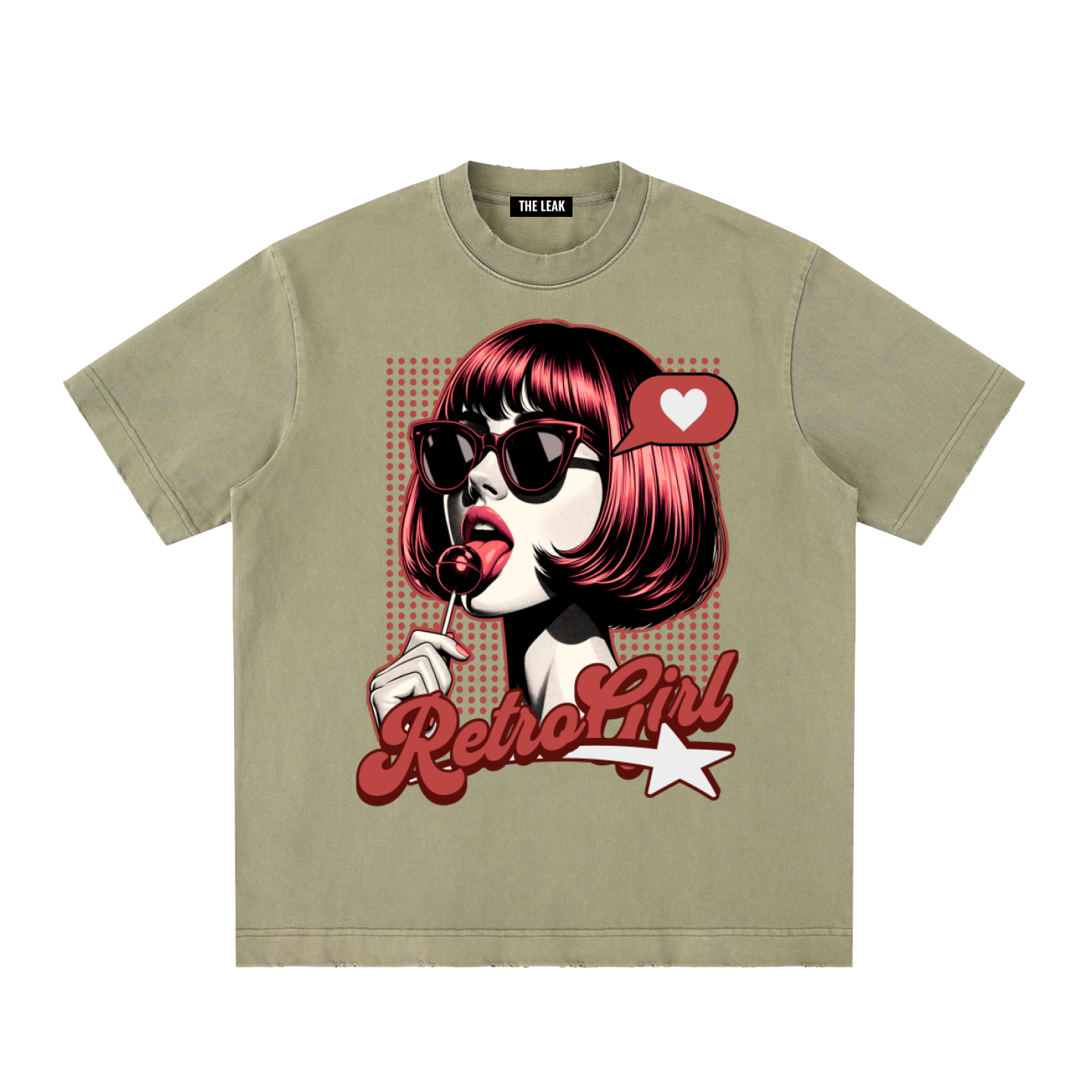 Heavyweight Vintage Washed Frayed T-Shirt