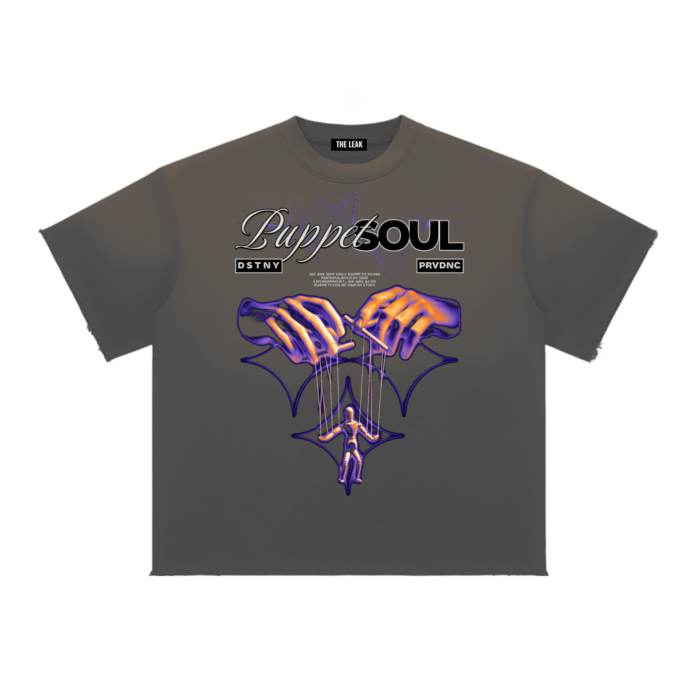 Sun Fade Raw Edge T-Shirt