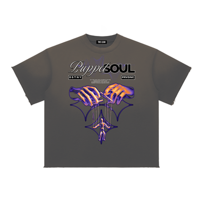 Sun Fade Raw Edge T-Shirt
