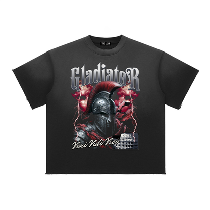 Sun Fade Raw Edge T-Shirt