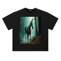 Heavyweight Drop Shoulder Cotton T-Shirt