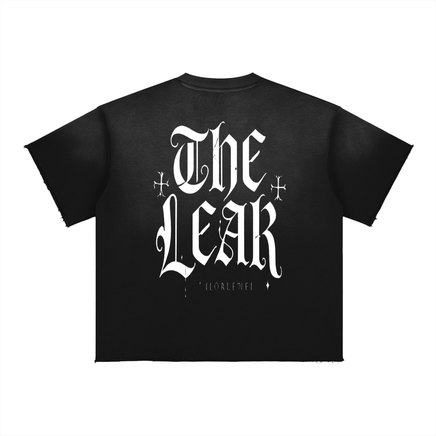 Sun Fade Raw Edge T-Shirt