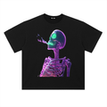 Heavyweight Drop Shoulder Cotton T-Shirt
