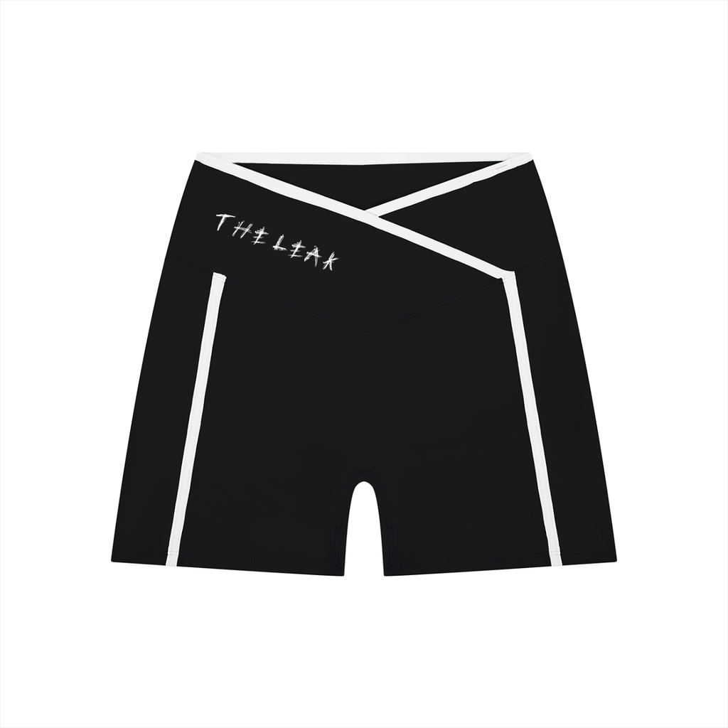 Women’s High Rise Color Block Yoga Shorts