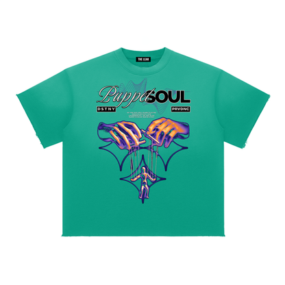 Sun Fade Raw Edge T-Shirt