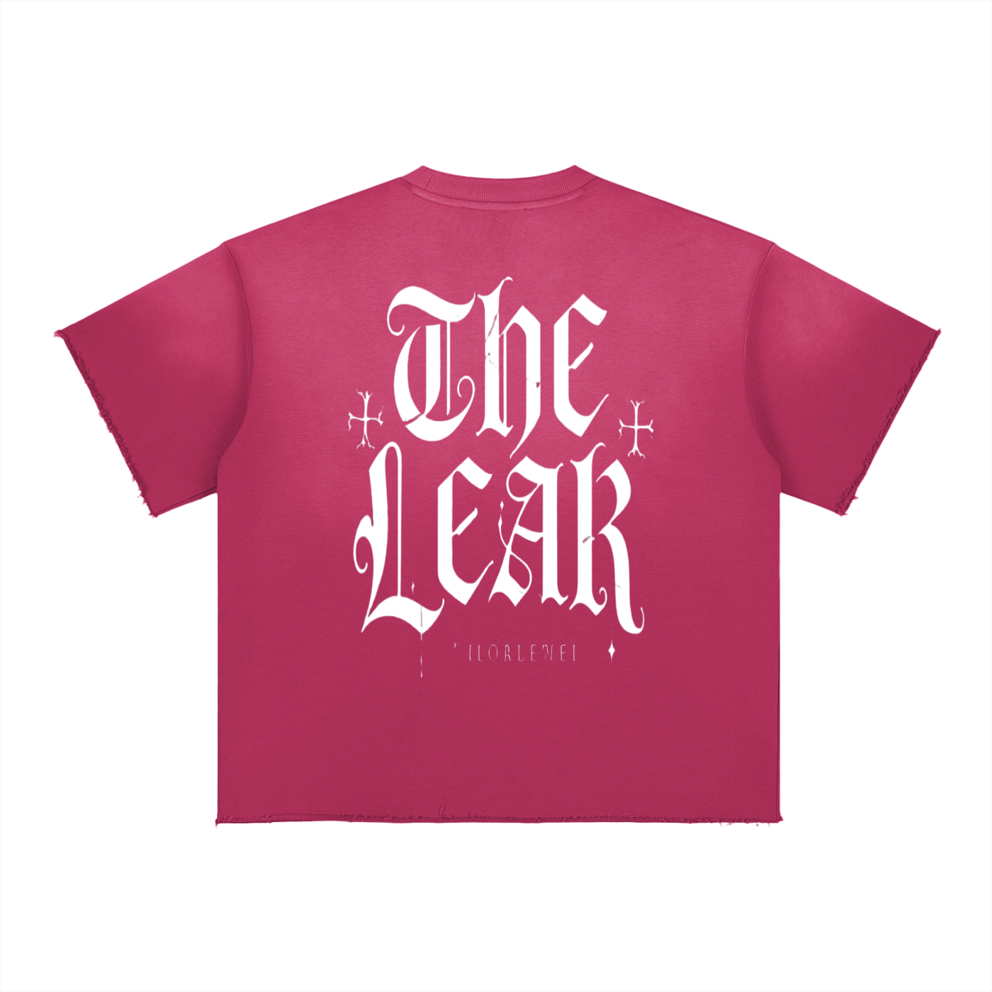 Sun Fade Raw Edge T-Shirt