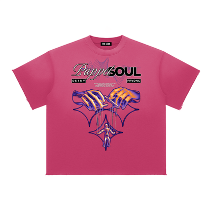 Sun Fade Raw Edge T-Shirt