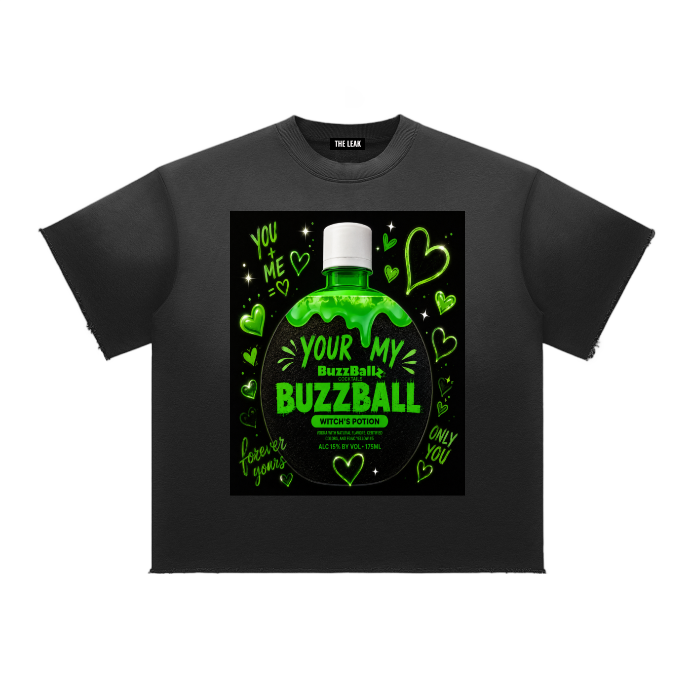 Sun Fade Raw Edge T-Shirt
