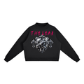 Essential Fleece Mock-Neck Crew Sweatshirt