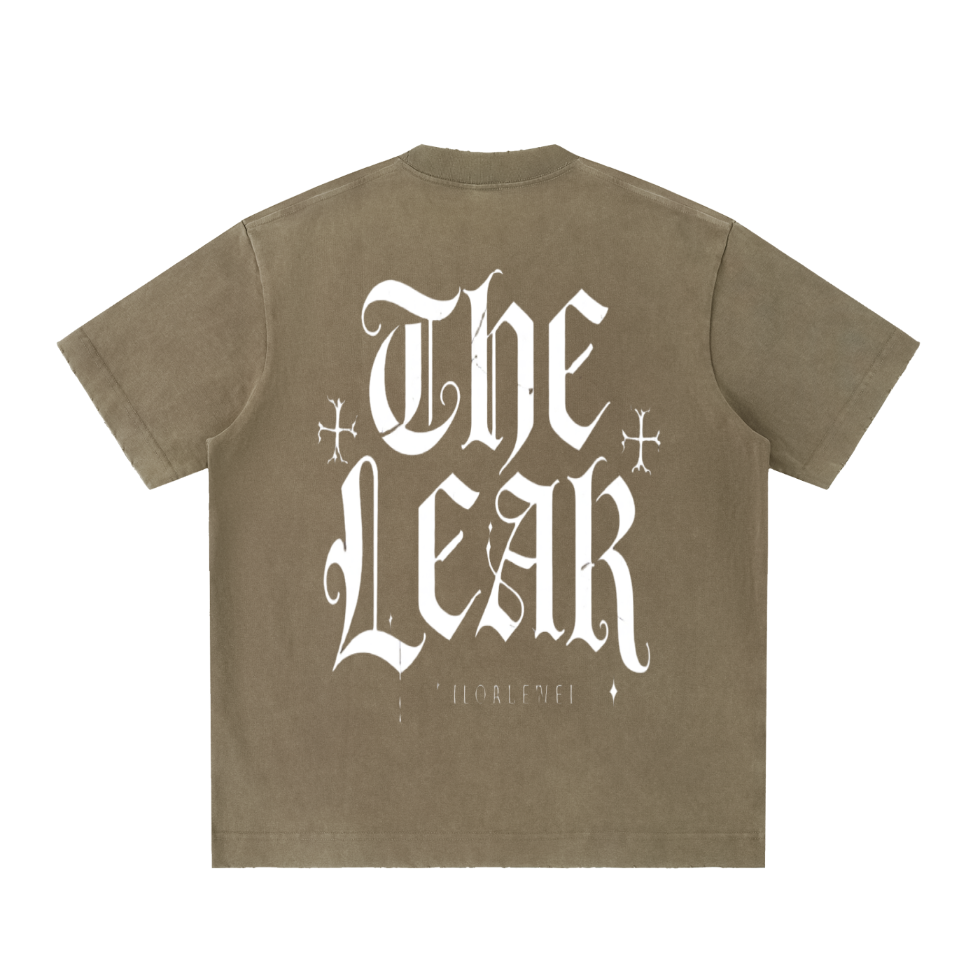 Heavyweight Vintage Washed Frayed T-Shirt