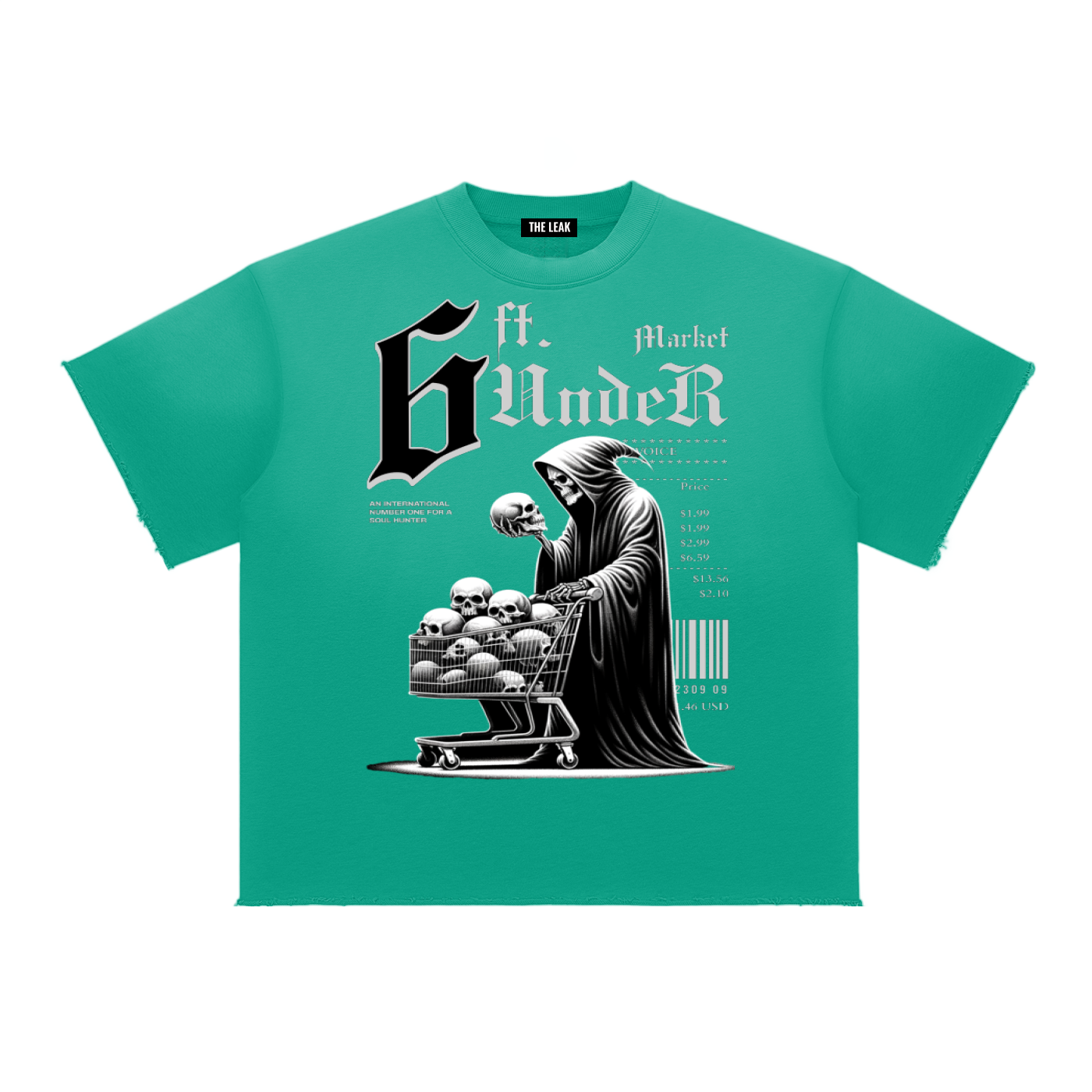 Sun Fade Raw Edge T-Shirt
