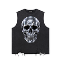 Snow Washed Raw-Hem Tank Top