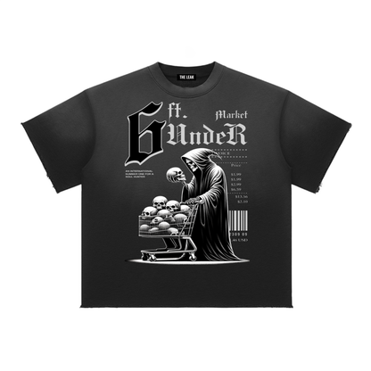 Sun Fade Raw Edge T-Shirt