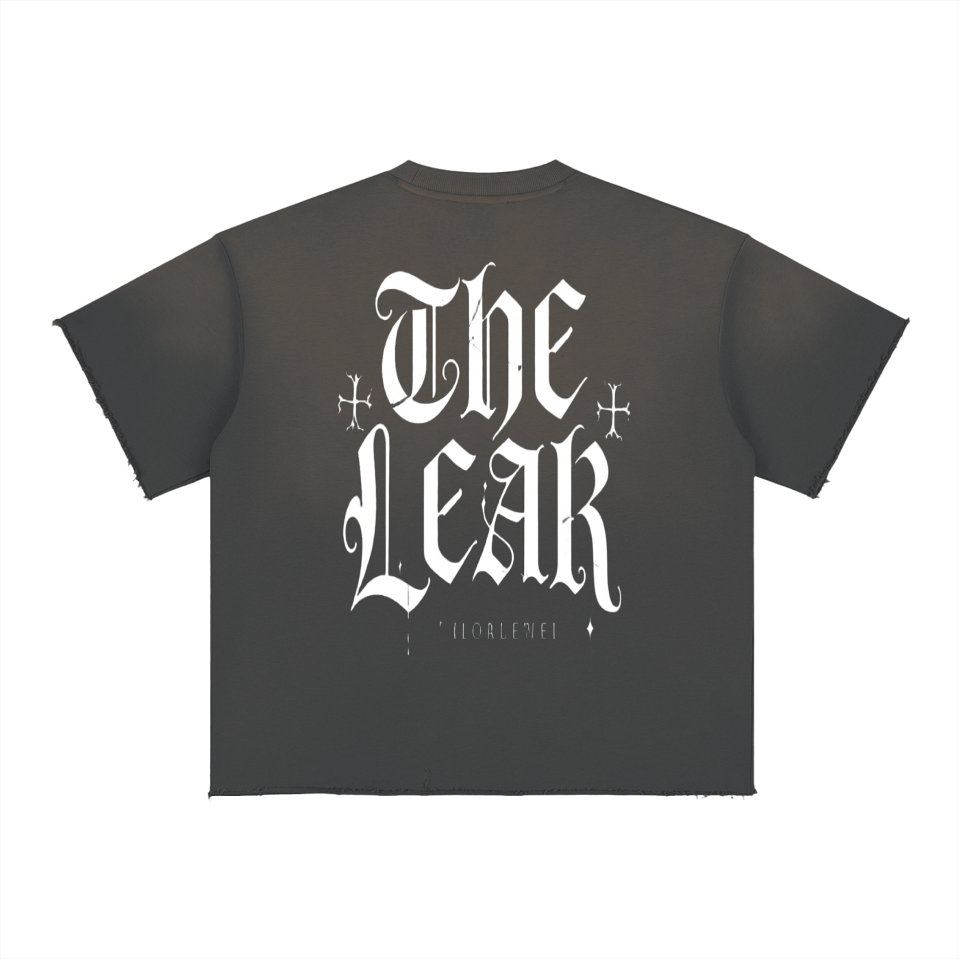 Sun Fade Raw Edge T-Shirt