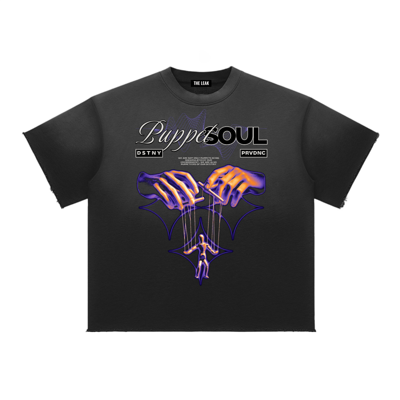 Sun Fade Raw Edge T-Shirt