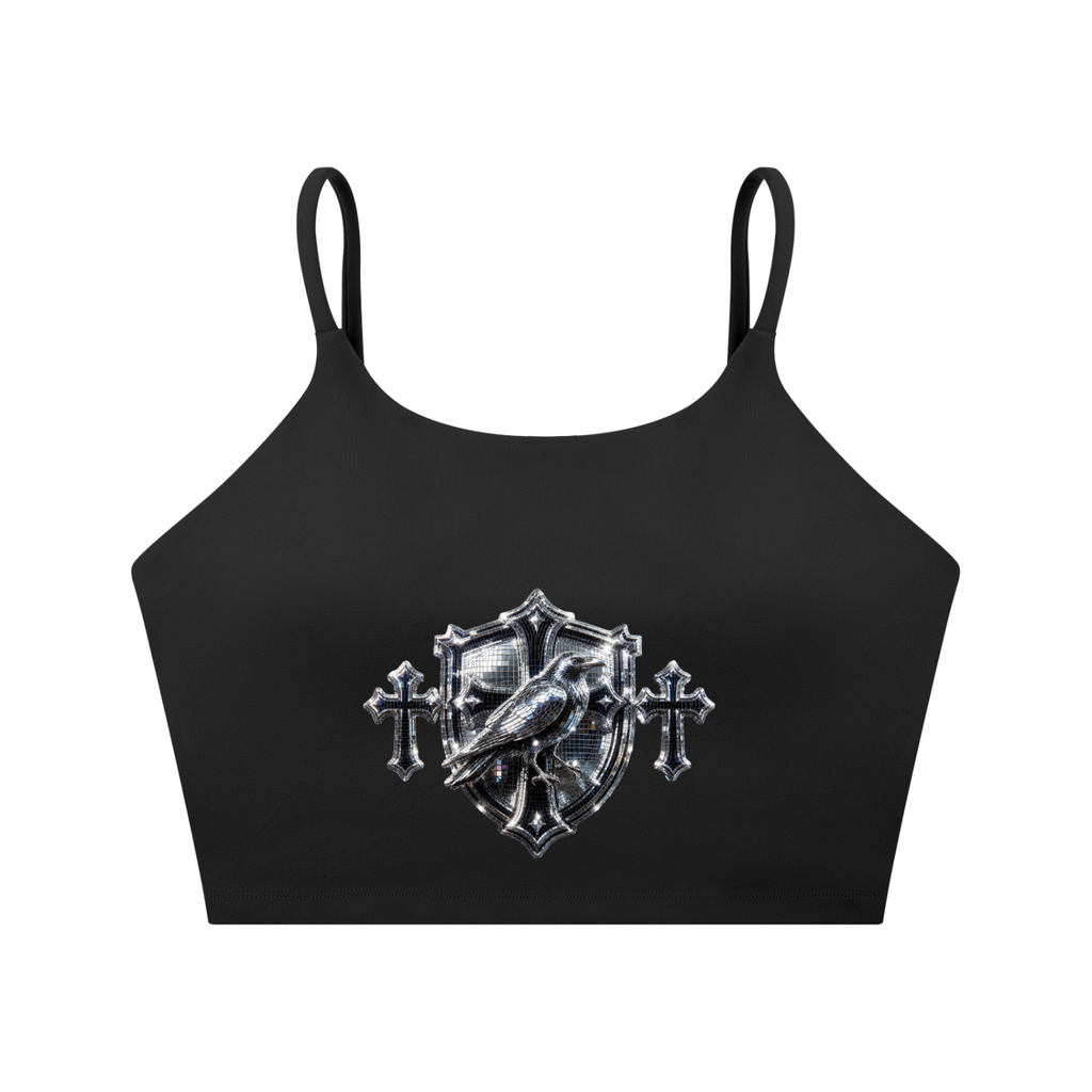 Spaghetti Strap Yoga Sports Bra